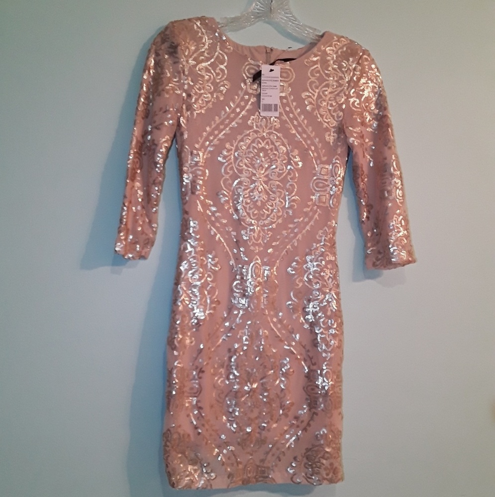 Dress cream/gold